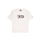 TOMMY HILFIGER Majica siva/rdeča/črna/bela