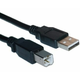 FAST ASIA - Kabl USB A - USB B M/M 1.8m crni