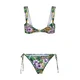 LSCN by LASCANA Bikini karamel / temno zelena / lila / sivka