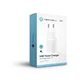 Punjač Teracell Evo USB1 Lightning 1A, Beli