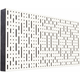 Mega Acoustic FiberPRO120 Binary Bean White/Black Absorbent leseni panel