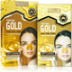 Beauty Formulas Gold čistilni obliž za zamašene pore na nosu s kolagenom 6 kos
