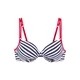 s.Oliver Bikini zgornji del mornarska / bela