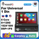 Podofo Android 10.0 1Din Quad-Core Car GPS Navigation Player 7” Universa Car Radio WiFi Bluetooth MP5 Multimedia Player NO DVD