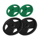 GORILLA SPORTS 2 x 5 kg i 2 x 10 kg Set gumiranih tegova
