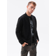 Ombre Clothing Moška jopa Nantes UrbanX črna B1367