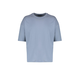 Trendyol Gray Basic 100% Cotton Crew Neck Oversize/Wide-Fit Short Sleeve T-Shirt