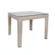 Homestar Stranska mizica 50x50x45 cm bež