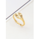 Elegantan prsten, ART2104, zlatne boje.