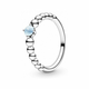 Pandora Srebrni prstan za ženske rojene decembra 198867C07 (Obseg 52 mm)