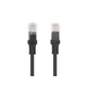 NEW Lanberg UTP patchcord PCU5-10CC-2000-BK (RJ45 - RJ45 ; 20 m; UTP; cat 5e; črna barva)