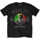 Bob Marley Rebel Music Seal Black M Majica