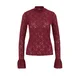 WE Fashion Bluza temno rdeča