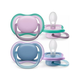 Philips avent varalica ultra air 6-18m - blue/pink (2kom) ( SCF085/34 )