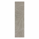 Svetlo siv volneni tekač 60x230 cm Lino Leaf - Flair Rugs