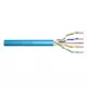 CAT 6A U-UTP installation cable, 500 MHz Dca (LSZH-1), AWG 23/1, 500 m drum, sx, blue