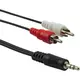 Stereo 3.5mm na 2RCA kabl 3m Kettz S2R-030