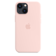 iPhone 13 mini silikonska maska with MagSafe - Chalk Pink
