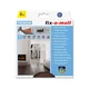 TESNILNI TRAK FIX-O-MOLL samolepilni gumi E profil 6m/9mm/4mm, rjavi
