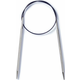 PRYM Circular Knitting Needles Brass 100cm / 4mm Silver