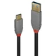 Lindy USB 3.1 kabel tipa A do C, 1 m, 5A PD, Anthra Line, 36911