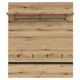 Modern Living Garderobni Panel Corte, Barva Hrasta, Siva