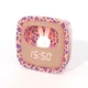 UNBRANDED MOB budilka z lučko Billy Clock Leopard Rose