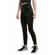 Ženske hlače URBAN CLASSICS - Washed Faux Leather Pants - črna - TB3763