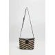 Marisse Black Straw Handbag