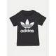 adidas Majica Trefoil IX5113 Črna Regular Fit