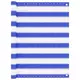 Vidaxl vidaXL Balkonska pregrada modro-bela 90x300 cm HDPE
