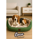 Paws & Whiskers Krevet za ljubimce Coco Summer, 70x80x10 cm, Zeleni