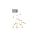 Eglo 411068 - LED lanac DEW DROP 15xLED/3xAA 1,4m