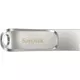 USB C & USB DISK SanDisk 64GB Ultra Dual LUXE, 3.1, srebrn,
