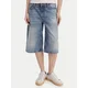 Guess Jeans Jeans kratke hlače W6GD1D D6363 Modra Baggy Fit