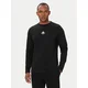 Kappa Majica z dolgimi rokavi 382J2RW Črna Regular Fit