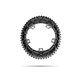 ZUPČANIK PREDNJI AB SHIMANO OVAL ROAD 2X 130/5 / 53T / BLACK