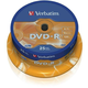 DVD-R 16X 4.7GB 25/1 CAKE VERBATIM