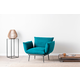 ATELIER DEL SOFA Fotelja Jax Solo Petrol Green GR124