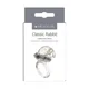 Gardj Europe Prstan – Me You Us Classic Rabbit Cock Ring, prozoren