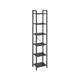 Songmics Knjižna omara 6 polic 40x30x1786 cm rjava