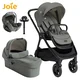 Joie - Otroški voziček Finiti™ + i-Level™ Pro + IsoFix baza Encore - Signature Evergreen (4v1)