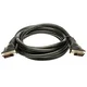Video kabel Logo DVI-D (24+1) Dual Link - moški/moški, 3 m, črn