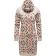 Ragwear Obleka Chlloe Aztec ecru/petrol/oranžna/bordo