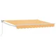 Povlačivi tende Pijesak 3,5 x 2 m 100% Poliester i Aluminij