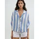 Busem Bluza Hemden modra