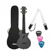 CONCERT Ukulele CARBON Črn s PickUp sistemom (+ torba, trzalice) HH 2258E