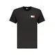 Tommy Jeans Majica Essential Flag DM0DM20740 Črna Slim Fit