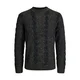 Jack & Jones Premium Pulover JPRBLUCARL pikčasto rjava