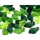 Plastične kroglice listi 5x10 mm - mešanica zelena (500 g)